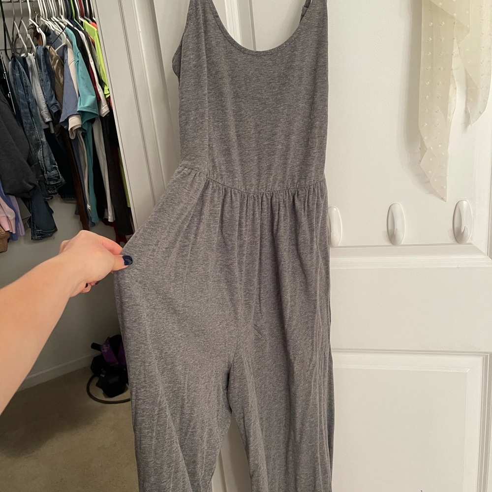 Grey jumpsuit